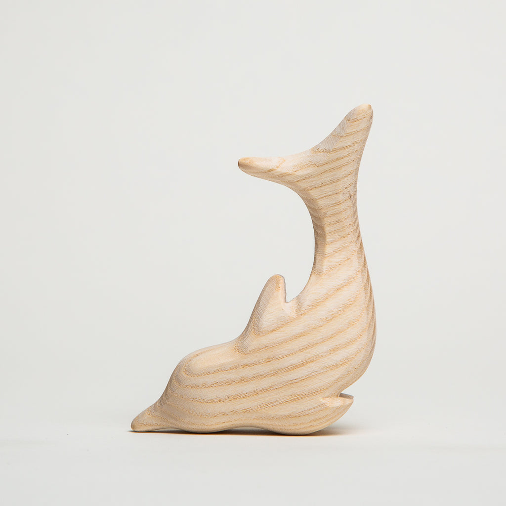 Natural Dolphin - Ostheimer Wooden Toys - The Acorn Store - Décor