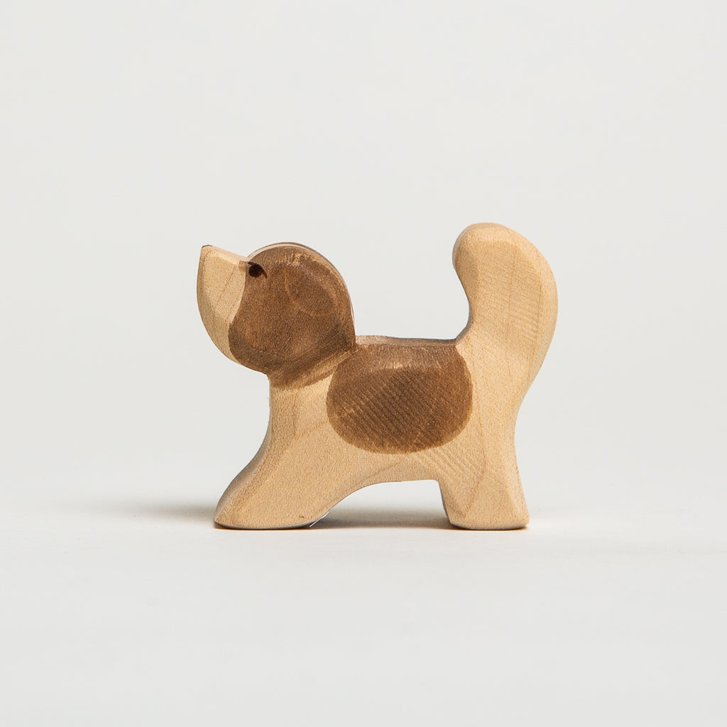 St. Bernhard Small, Head Up - Ostheimer Wooden Toys - The Acorn Store - Décor