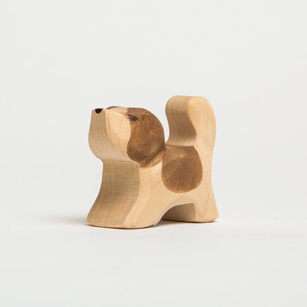 St. Bernhard Small, Head Up - Ostheimer Wooden Toys - The Acorn Store - Décor