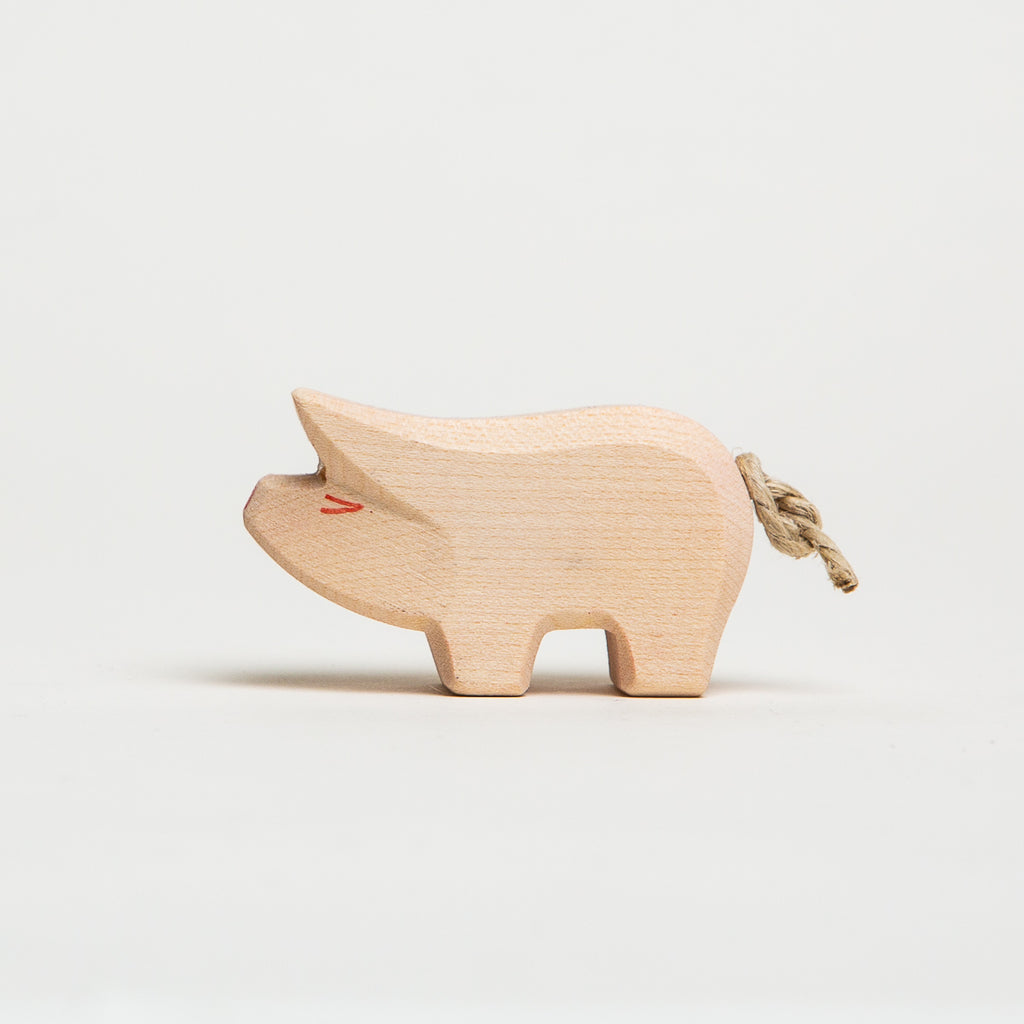 Piglet - Ostheimer Wooden Toys - The Acorn Store - Décor