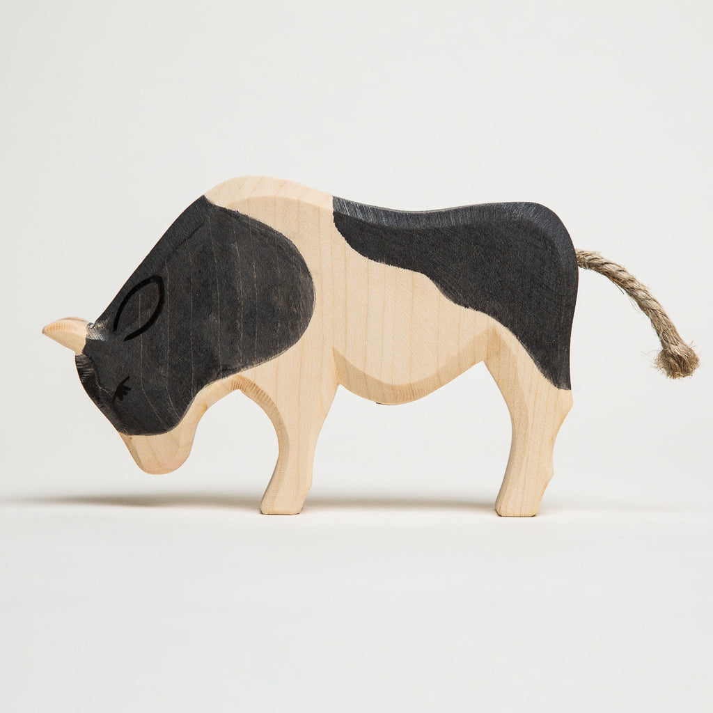 Ox Black and White - Ostheimer Wooden Toys - The Acorn Store - Décor