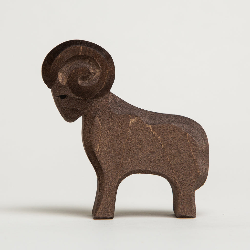 Ram Brown - Ostheimer Wooden Toys - The Acorn Store - Décor