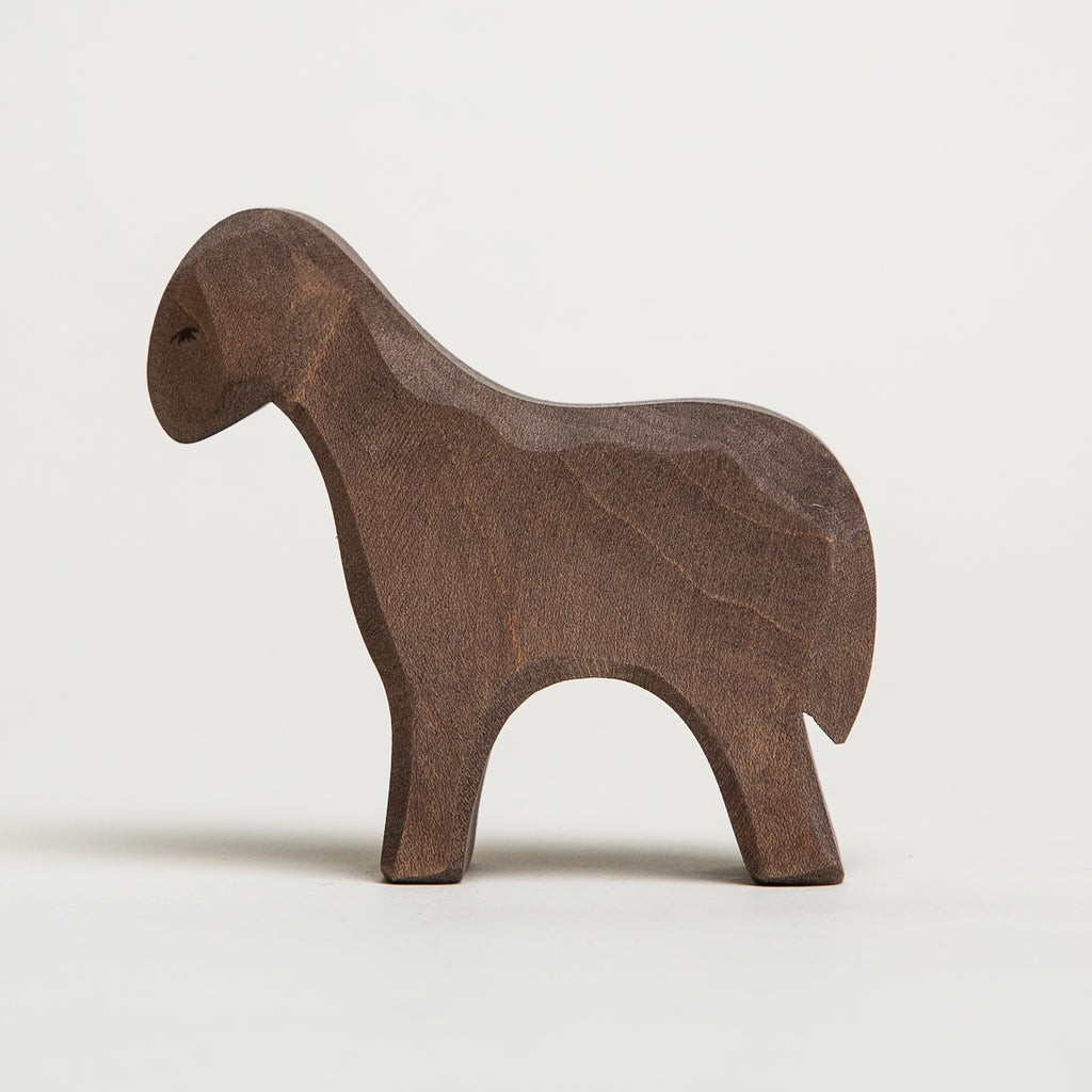 Sheep Standing Brown - Ostheimer Wooden Toys - The Acorn Store - Décor