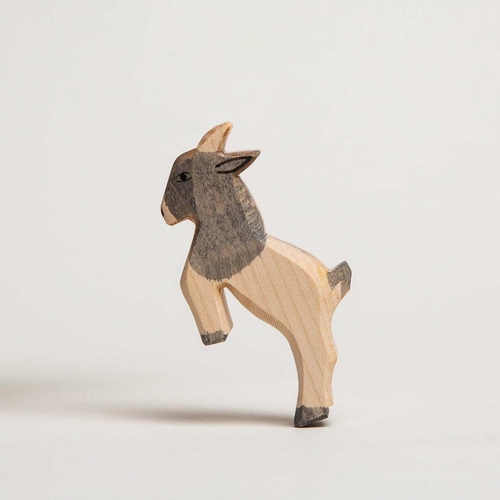 Goat Kid Jumping - Ostheimer Wooden Toys - The Acorn Store - Décor