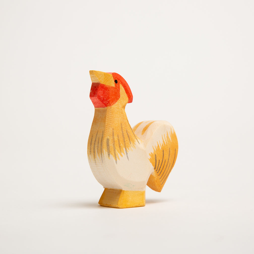 Rooster Ochre - Ostheimer Wooden Toys - The Acorn Store - Décor