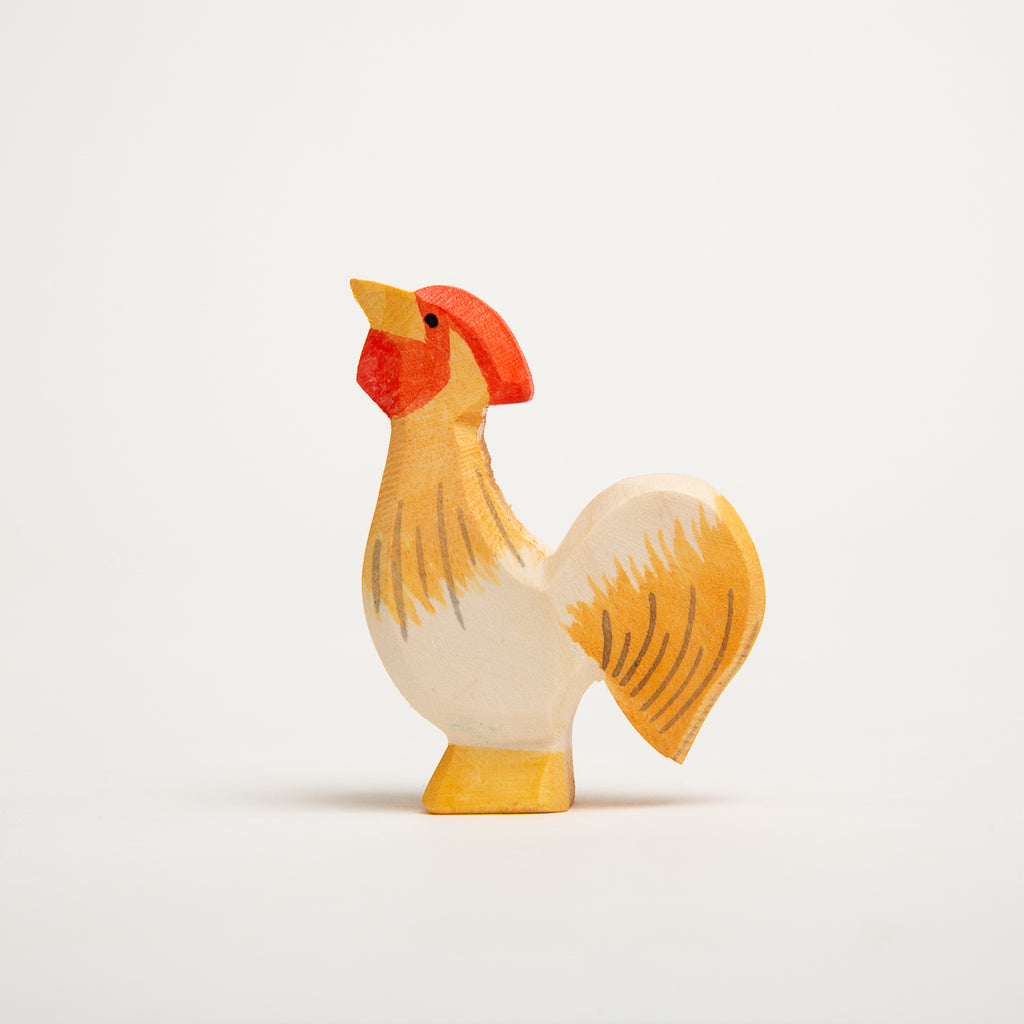Rooster Ochre - Ostheimer Wooden Toys - The Acorn Store - Décor