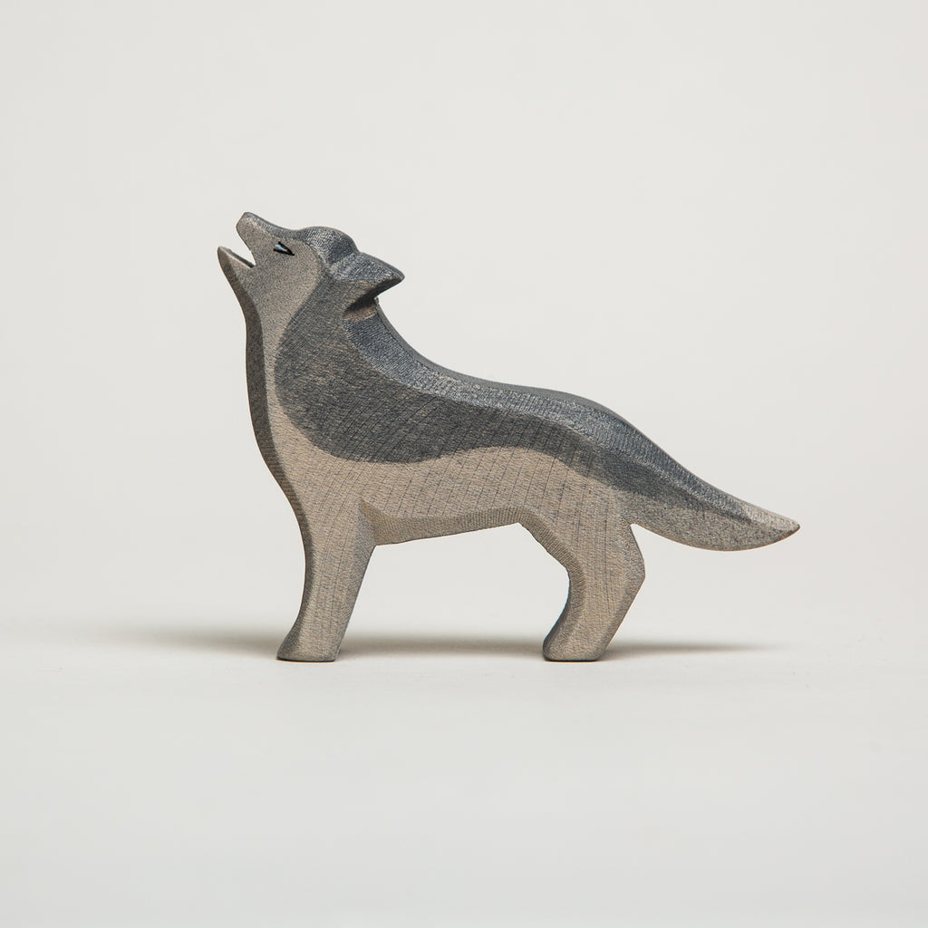 Wolf Howling - Ostheimer Wooden Toys - The Acorn Store - Décor