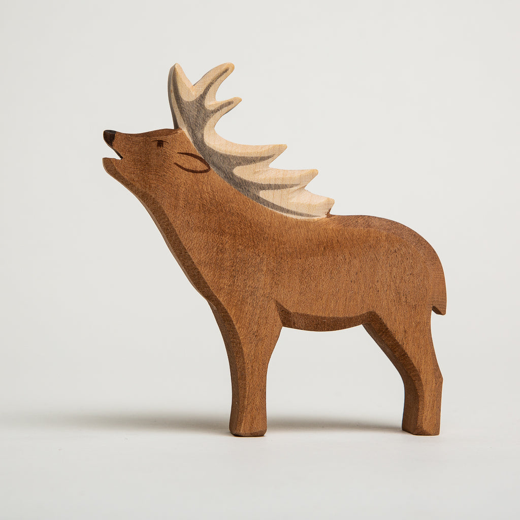 Deer Red Stag - Ostheimer Wooden Toys - The Acorn Store - Décor