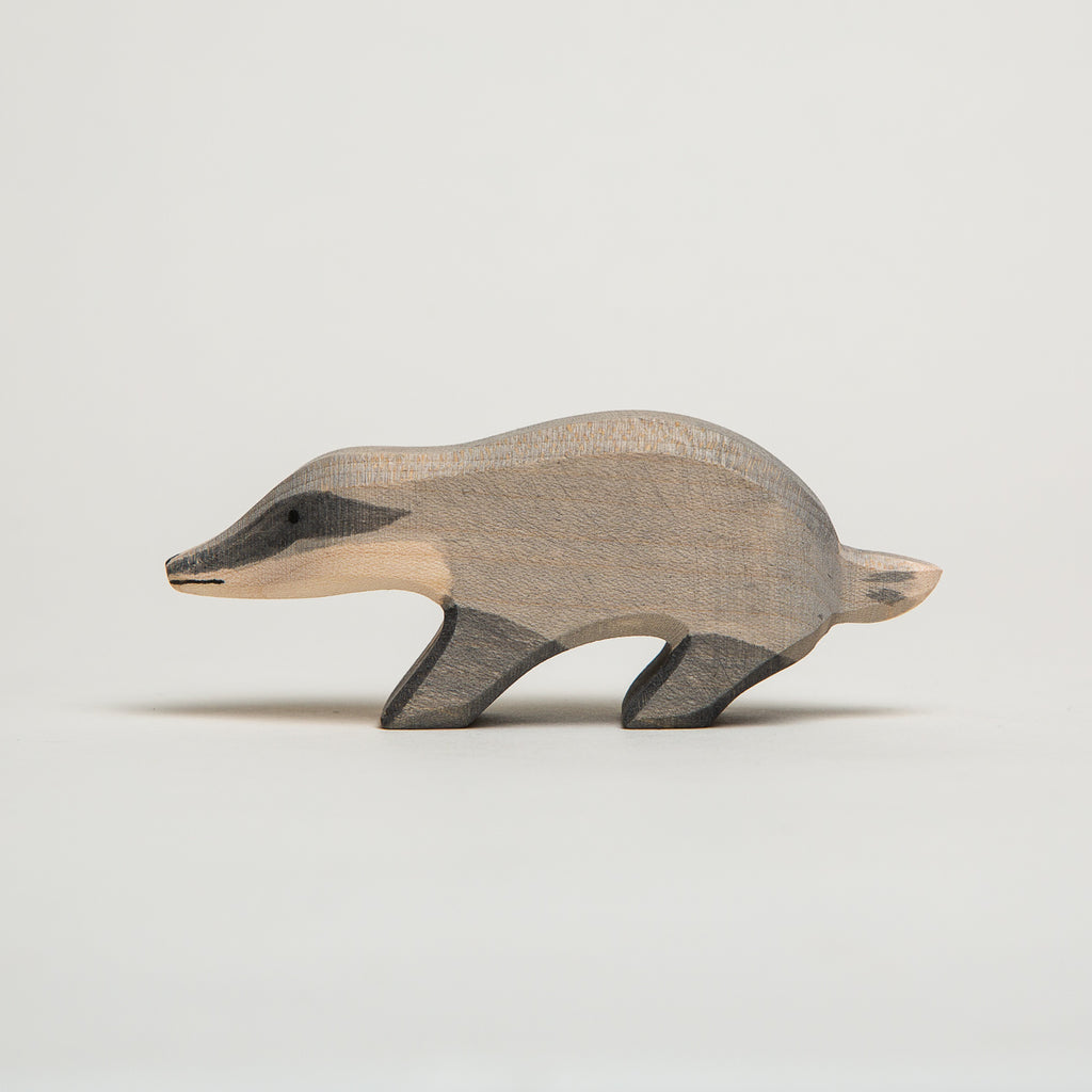 Badger Head Straight - Ostheimer Wooden Toys - The Acorn Store - Décor