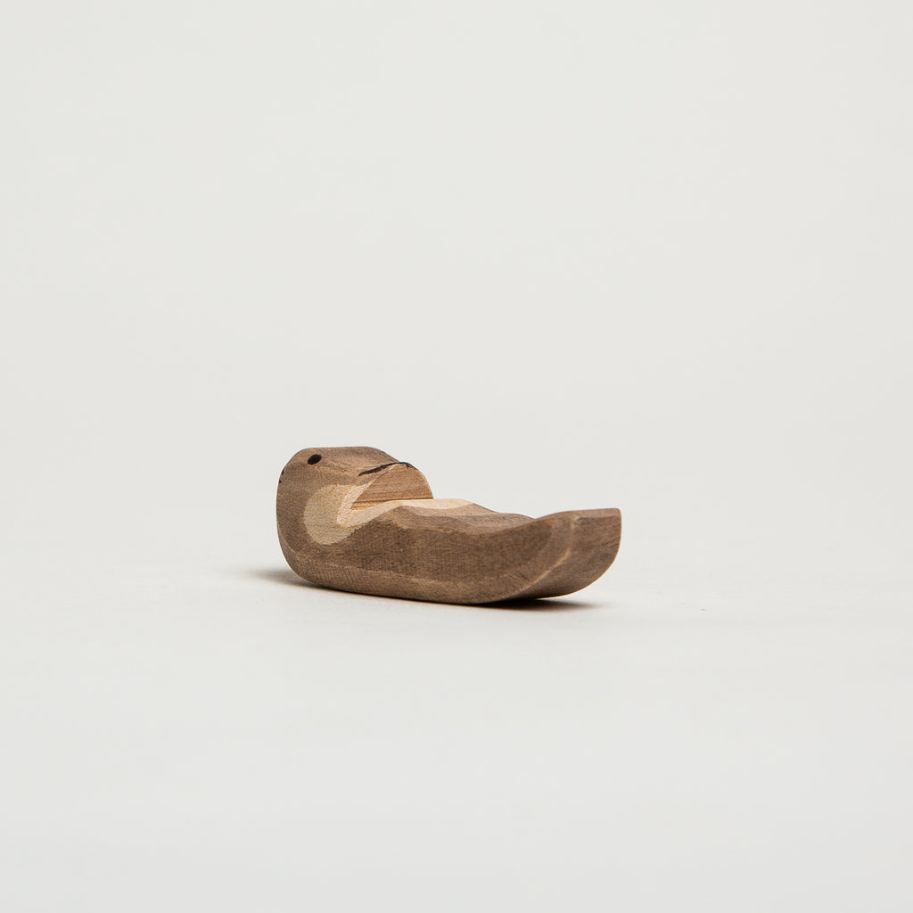 Sea Otter Small Swimming - Ostheimer Wooden Toys - The Acorn Store - Décor