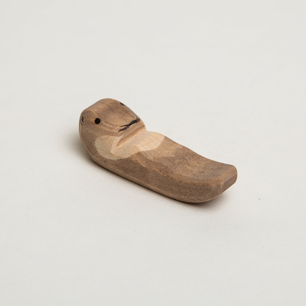 Sea Otter Small Swimming - Ostheimer Wooden Toys - The Acorn Store - Décor