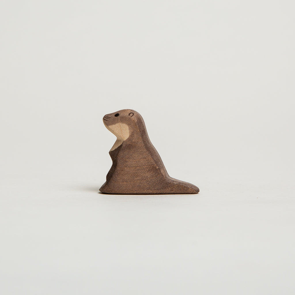 Sea Otter Small - Ostheimer Wooden Toys - The Acorn Store - Décor