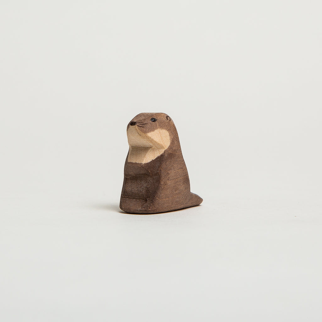 Sea Otter Small - Ostheimer Wooden Toys - The Acorn Store - Décor
