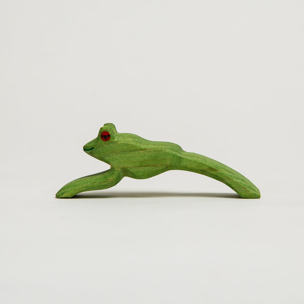 Frog - Jumping - Ostheimer Wooden Toys - The Acorn Store - Décor