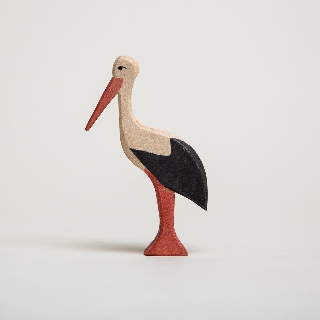 Stork - Ostheimer Wooden Toys - The Acorn Store - Décor