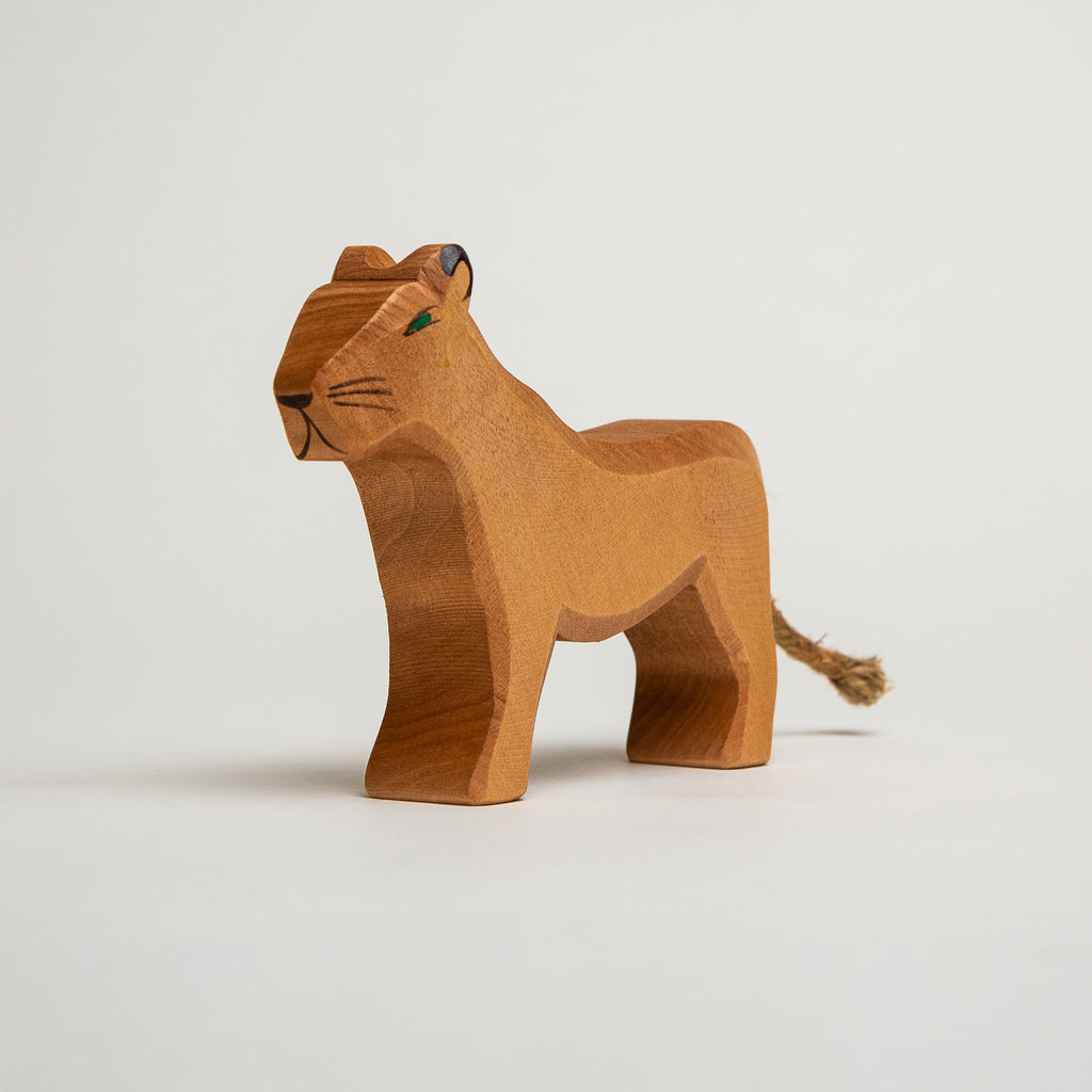 Lion Female - Ostheimer Wooden Toys - The Acorn Store - Décor