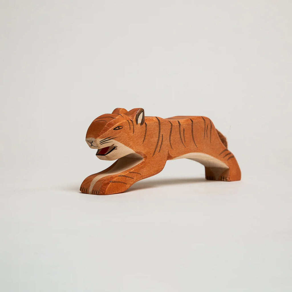 Tiger Jumping - Ostheimer Wooden Toys - The Acorn Store - Décor