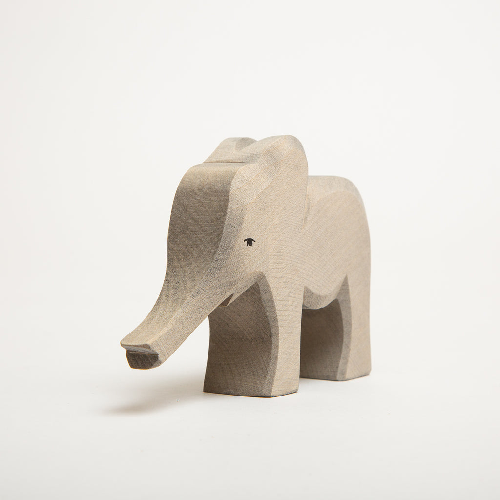 Elephant Trunk Out Small - Ostheimer Wooden Toys - The Acorn Store - Décor
