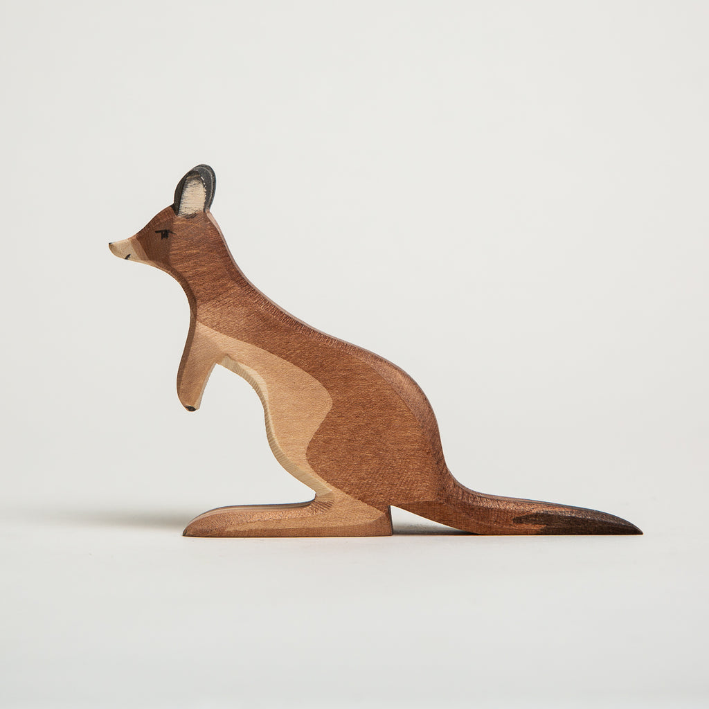 Kangaroo Father - Ostheimer Wooden Toys - The Acorn Store - Décor