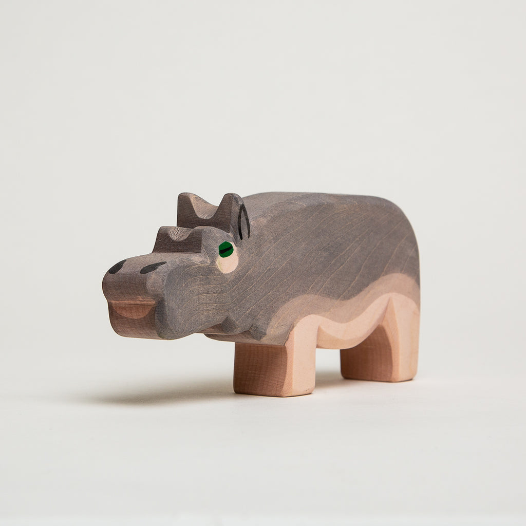 Hippopotamus - Ostheimer Wooden Toys - The Acorn Store - Décor