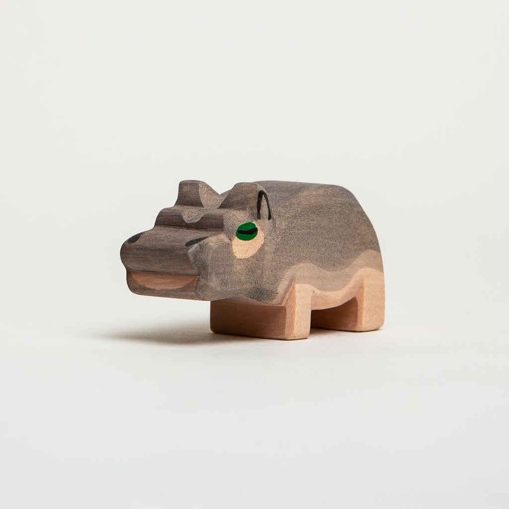 Hippopotamus Small - Ostheimer Wooden Toys - The Acorn Store - Décor