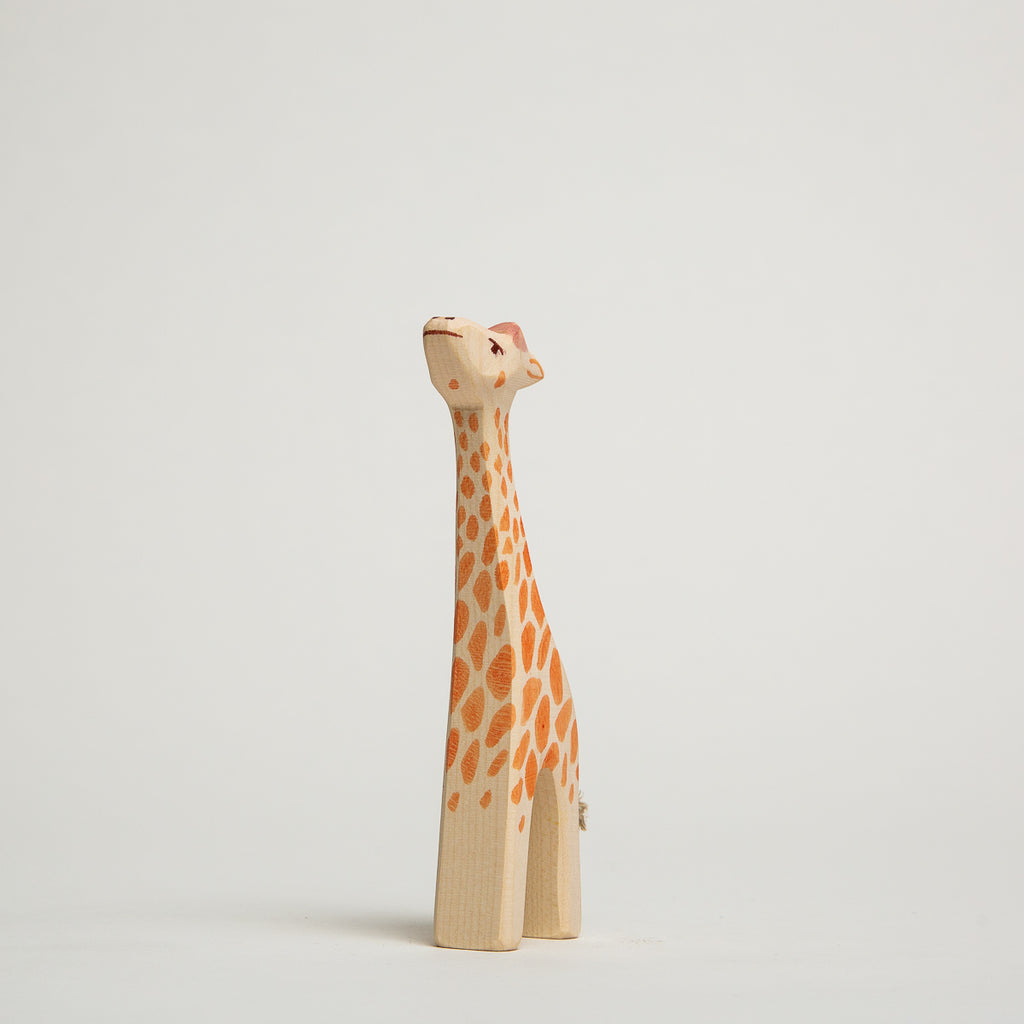 Giraffe Head High Small - Ostheimer Wooden Toys - The Acorn Store - Décor