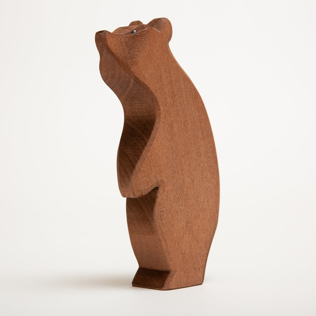Bear Standing - Head High - Ostheimer Wooden Toys - The Acorn Store - Décor