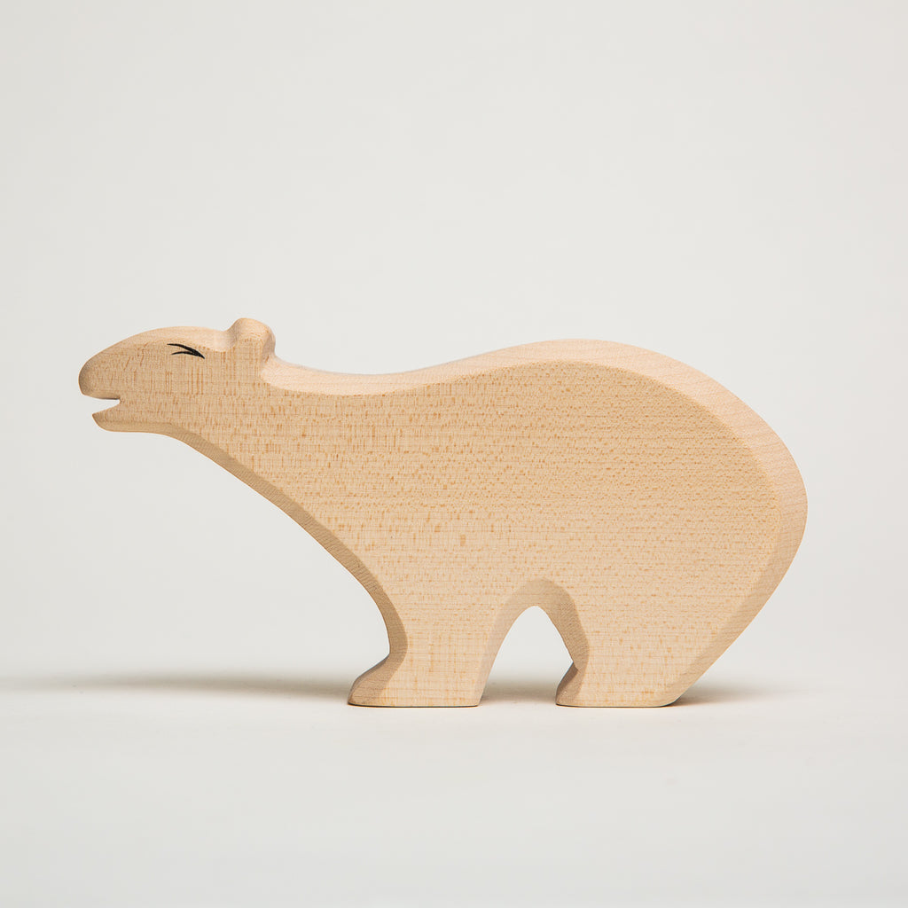 Polar Bear - Ostheimer Wooden Toys - The Acorn Store - Décor