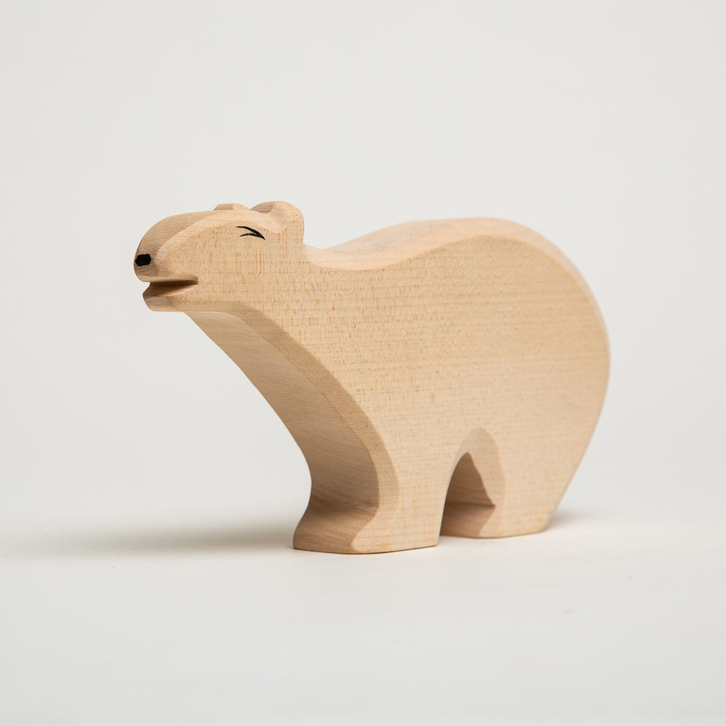Polar Bear - Ostheimer Wooden Toys - The Acorn Store - Décor