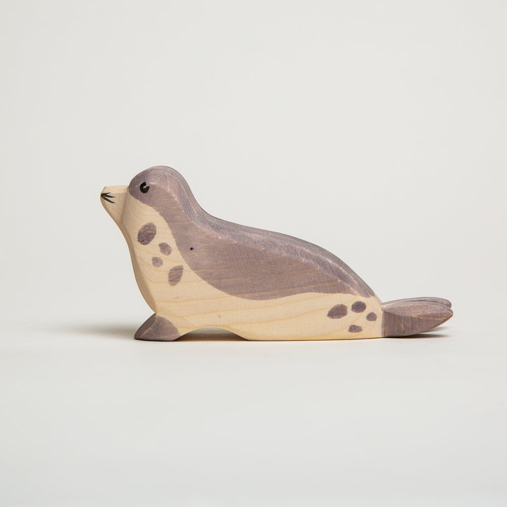 Sea Lion Head Low - Ostheimer Wooden Toys - The Acorn Store - Décor