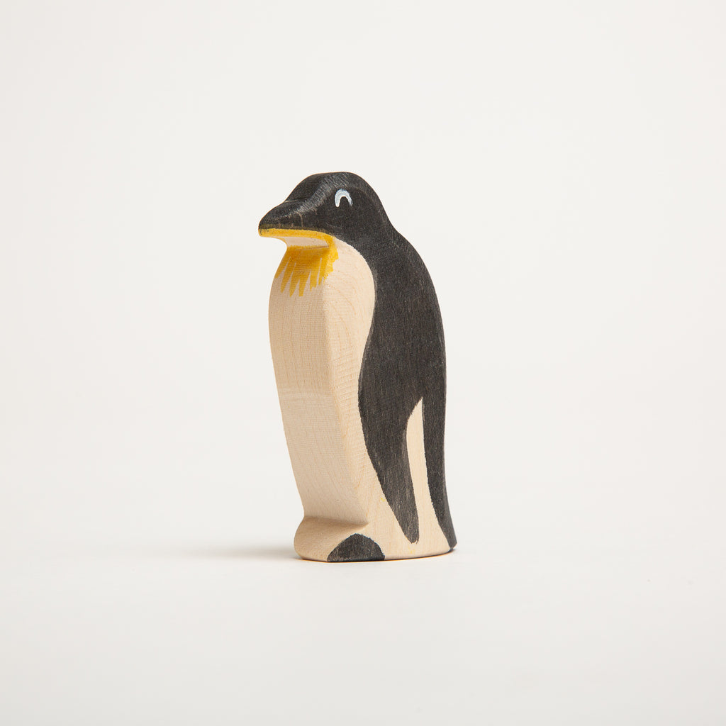 Penguin Head Straight - Ostheimer Wooden Toys - The Acorn Store - Décor