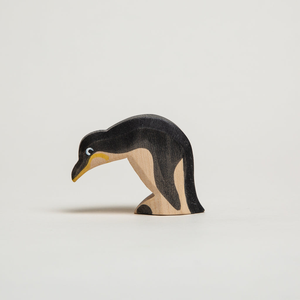 Penguin Head Down - Ostheimer Wooden Toys - The Acorn Store - Décor