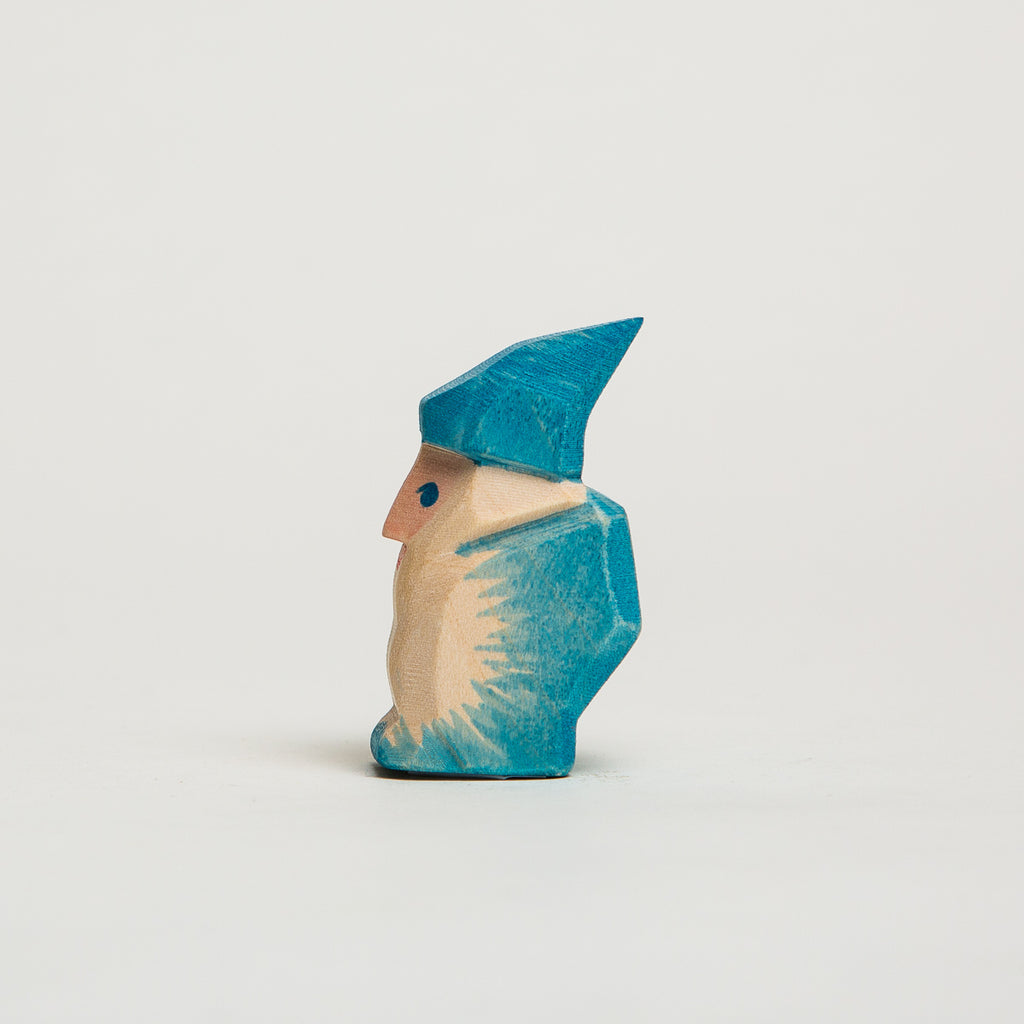 Dwarf - Aquamarine - Ostheimer Wooden Toys - The Acorn Store - Décor
