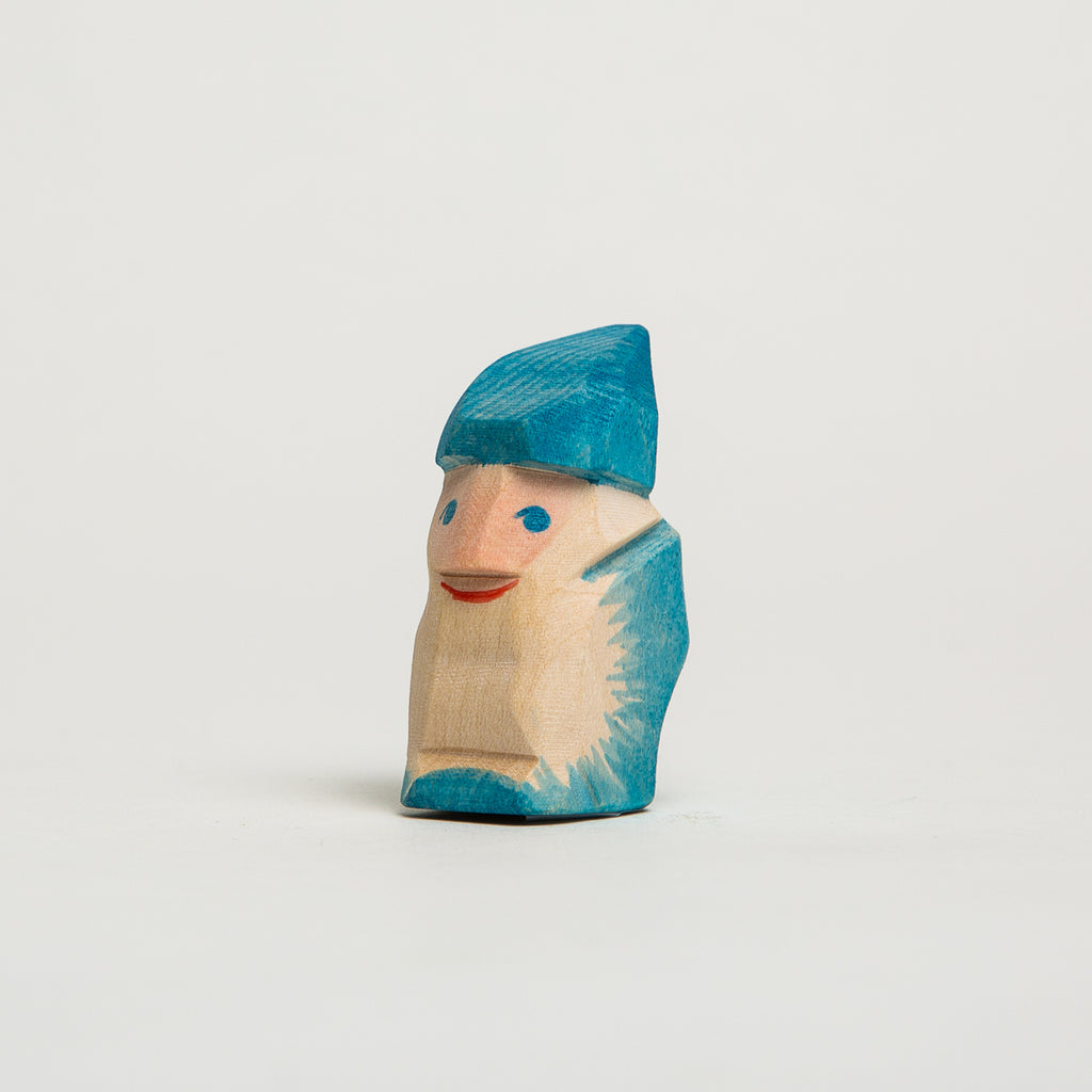 Dwarf - Aquamarine - Ostheimer Wooden Toys - The Acorn Store - Décor