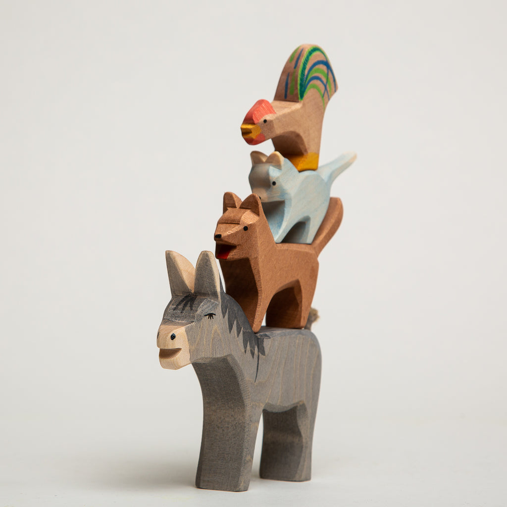 Bremer Town Musicians - Set - Ostheimer Wooden Toys - The Acorn Store - Décor