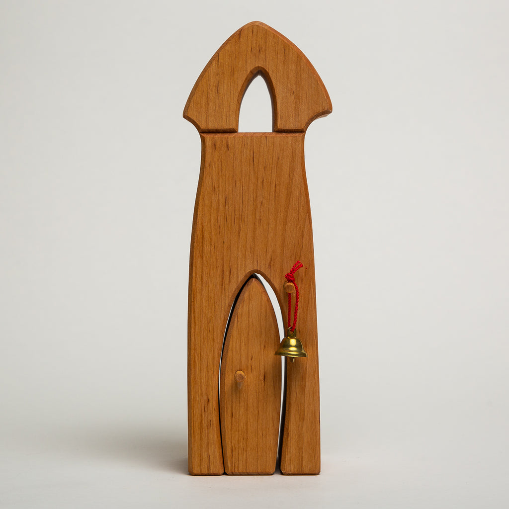 Sentry Post with Bell - Ostheimer Wooden Toys - The Acorn Store - Décor