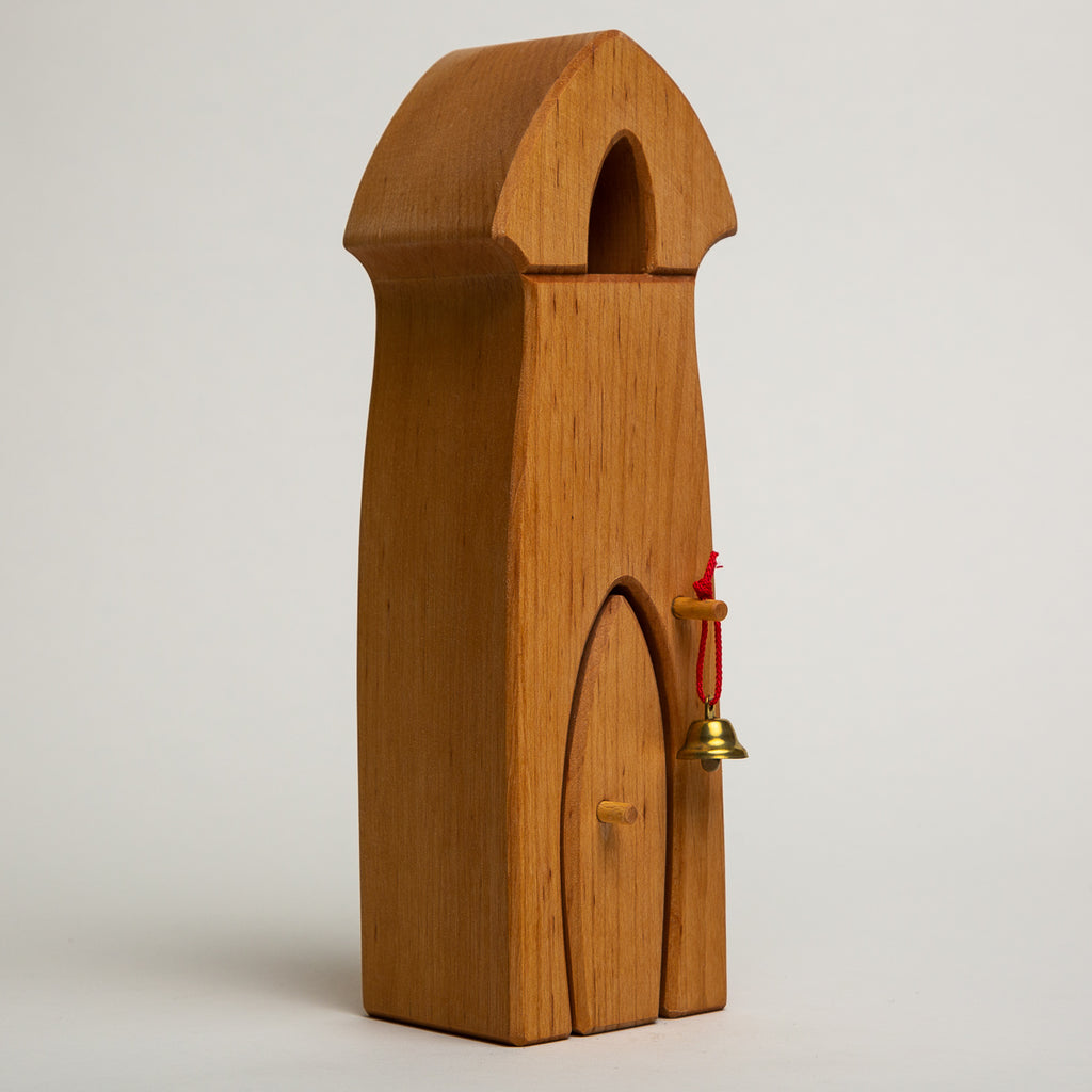 Sentry Post with Bell - Ostheimer Wooden Toys - The Acorn Store - Décor