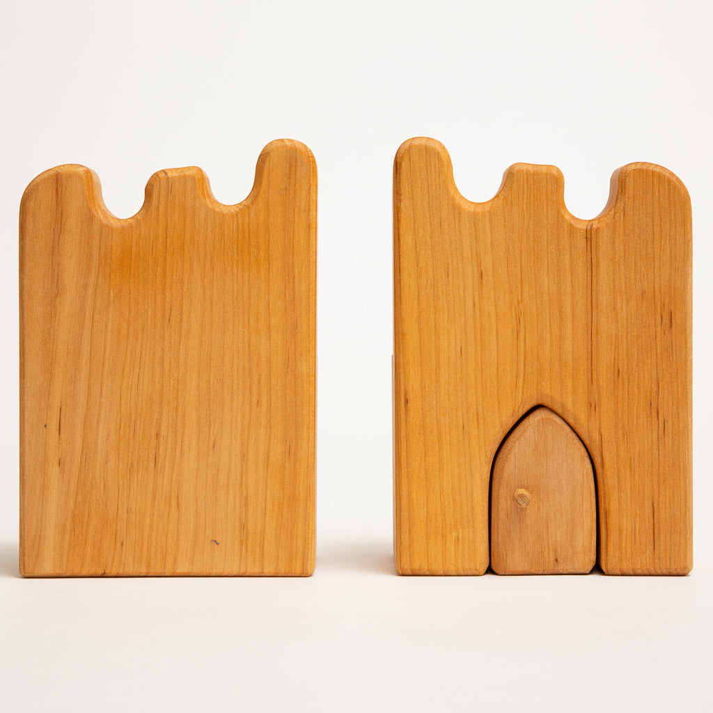 2 Parapets with 1 Portal - Ostheimer Wooden Toys - The Acorn Store - Décor