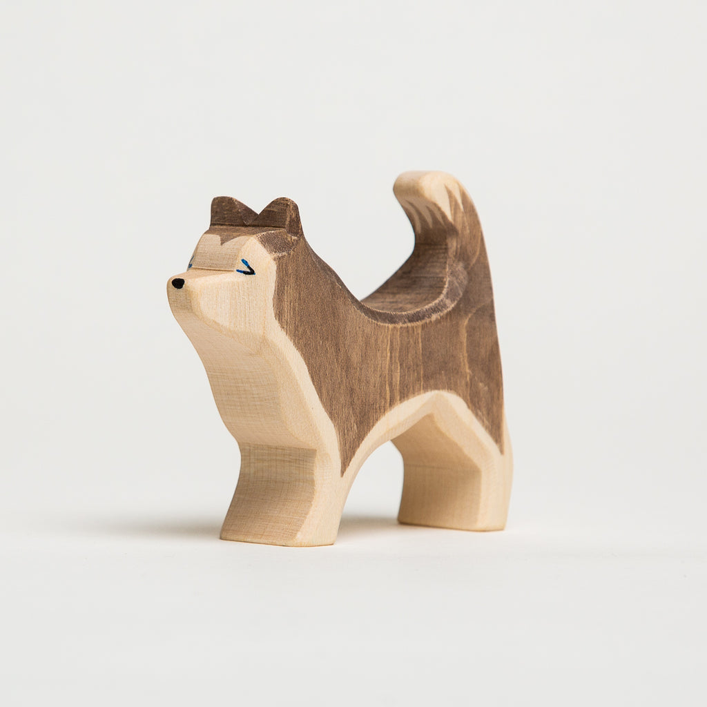 Sled Dog Standing - Ostheimer Wooden Toys - The Acorn Store - Décor