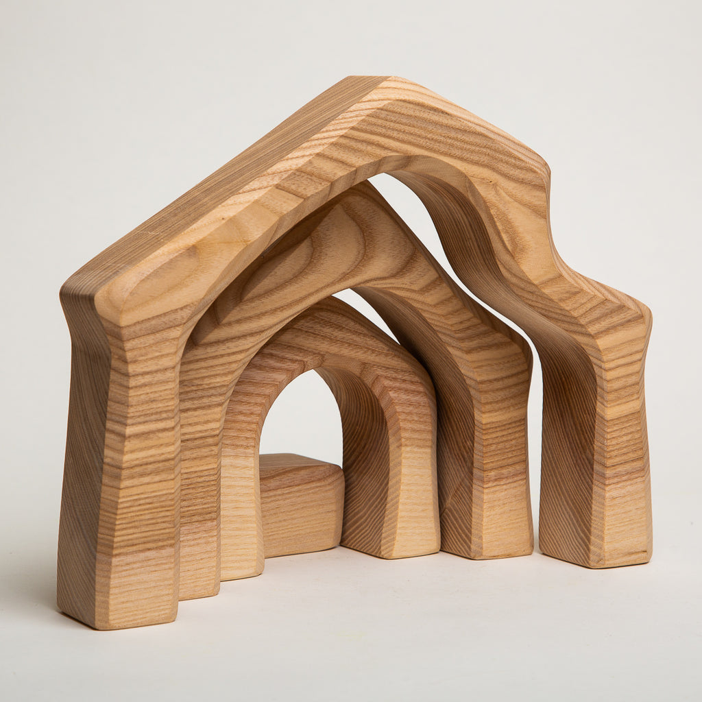 House 4 Parts - Ostheimer Wooden Toys - The Acorn Store - Décor