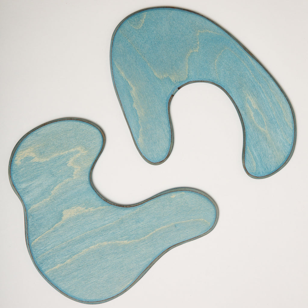 Pond Plates 2 Pieces - Ostheimer Wooden Toys - The Acorn Store - Décor