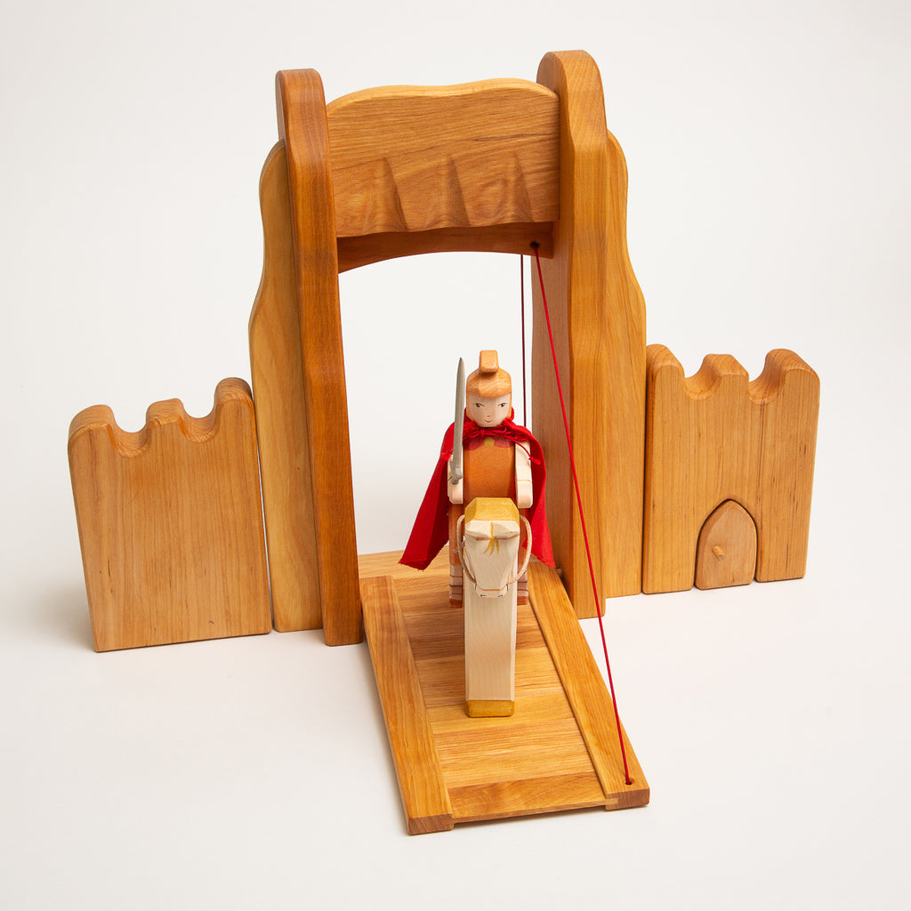 2 Parapets with 1 Portal - Ostheimer Wooden Toys - The Acorn Store - Décor