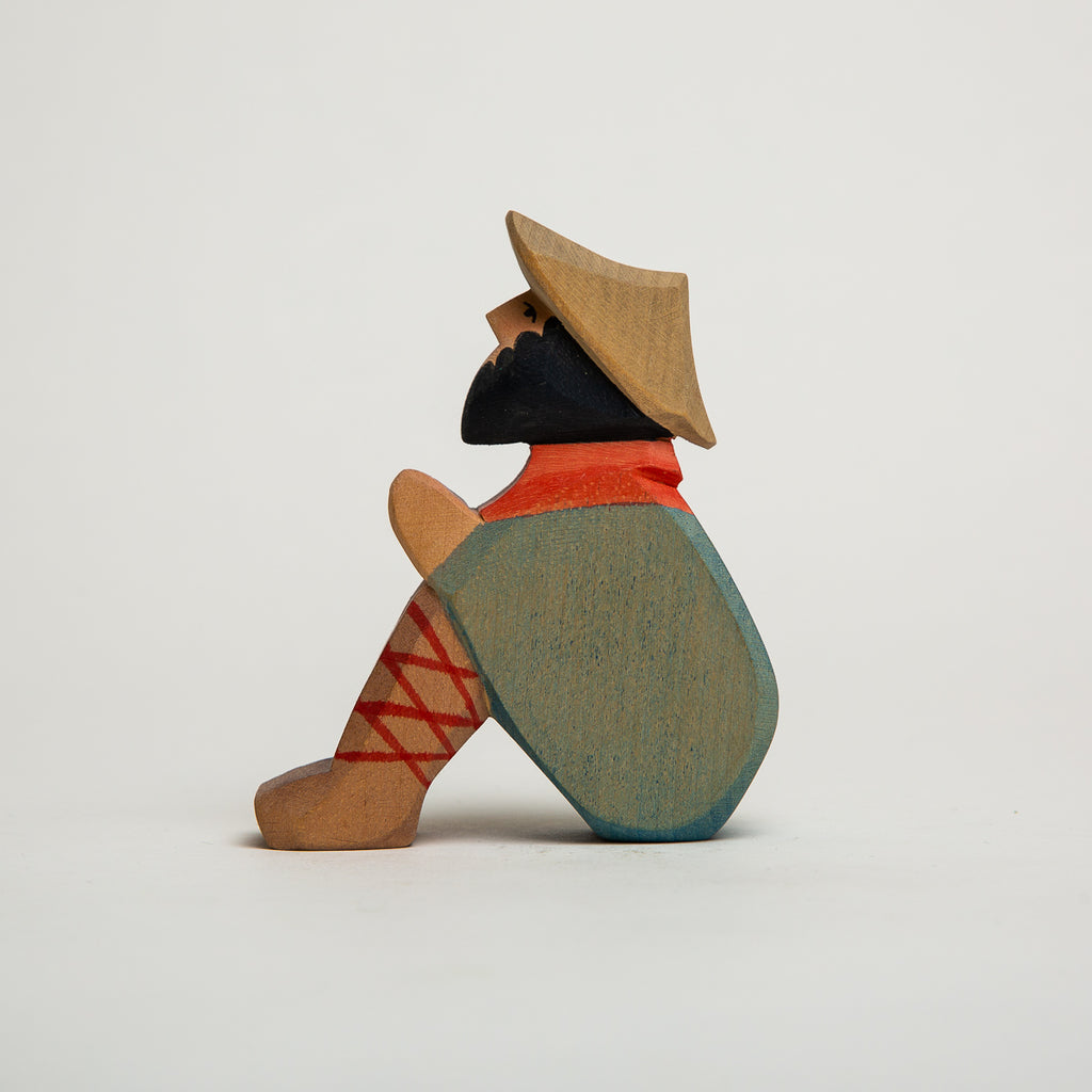Shepherd Sitting - Ostheimer Wooden Toys - The Acorn Store - Décor