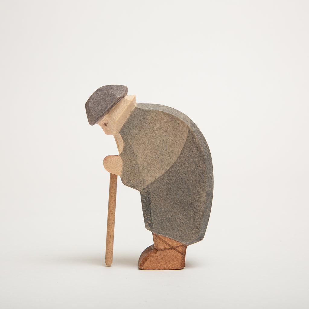 Shepherd Bowing - Ostheimer Wooden Toys - The Acorn Store - Décor