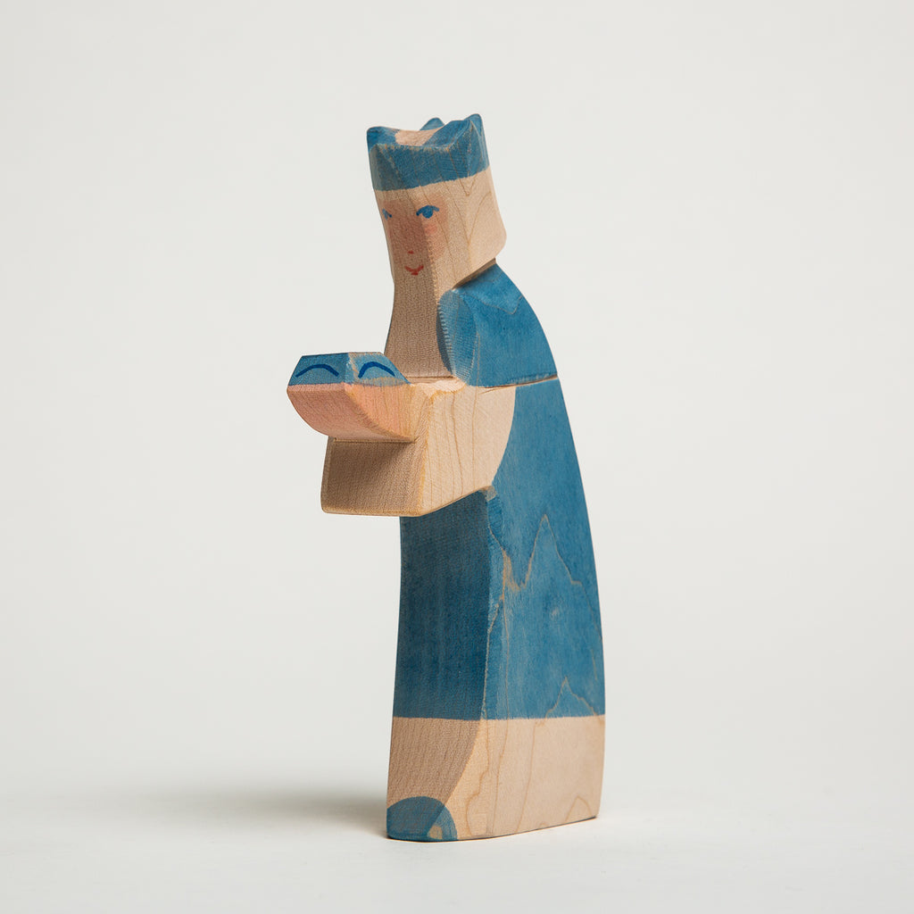 King Blue - Ostheimer Wooden Toys - The Acorn Store - Décor