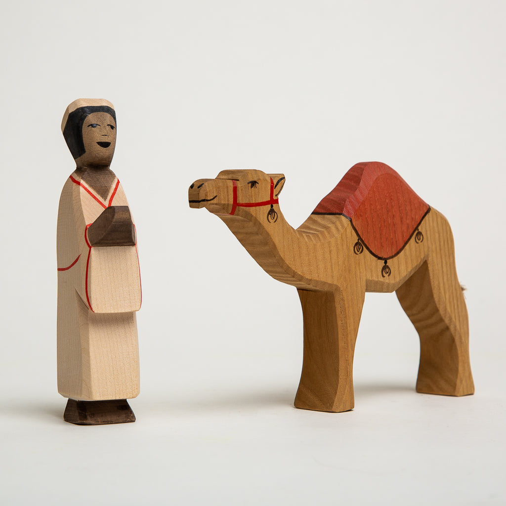 Dromedary with Saddle - Ostheimer Wooden Toys - The Acorn Store - Décor