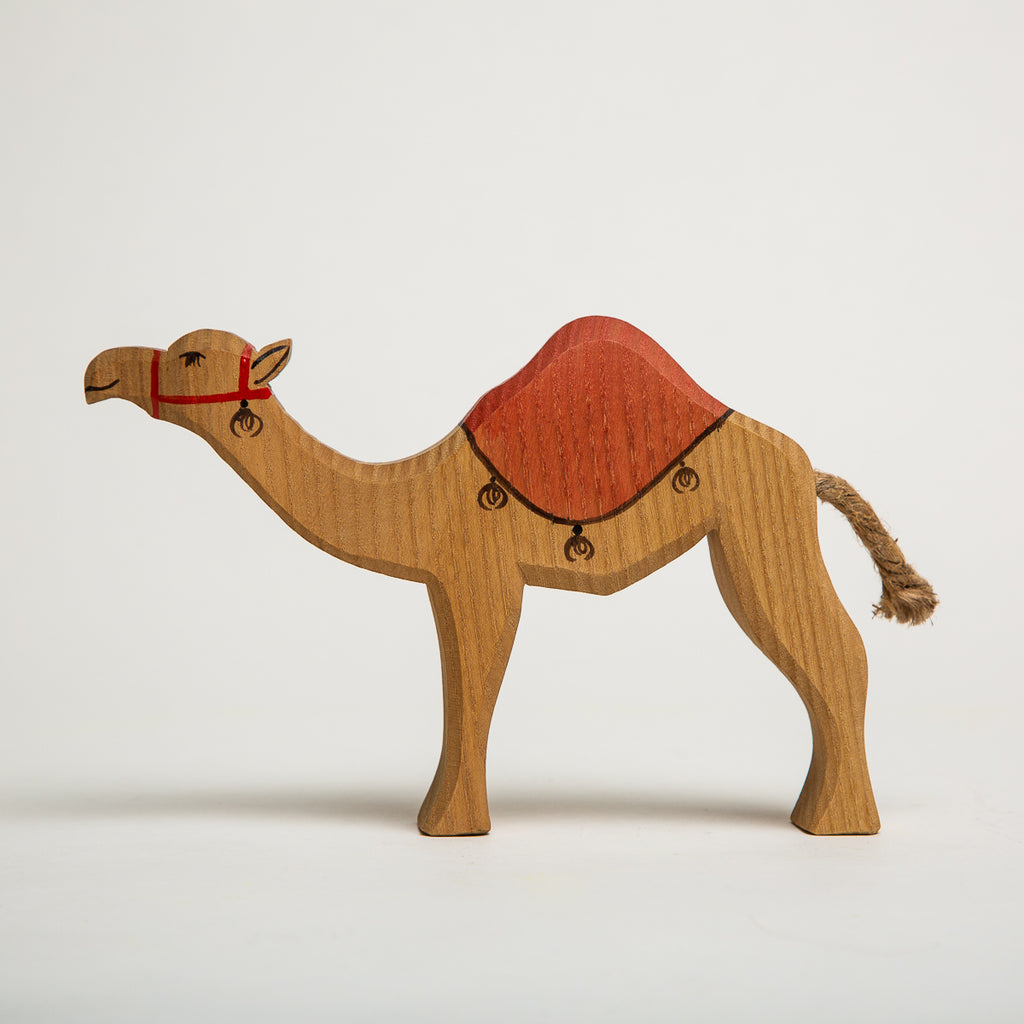 Dromedary with Saddle - Ostheimer Wooden Toys - The Acorn Store - Décor