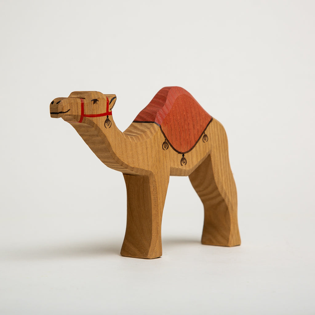 Dromedary with Saddle - Ostheimer Wooden Toys - The Acorn Store - Décor