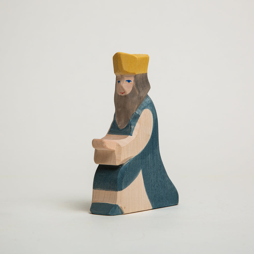 King Blue II - Ostheimer Wooden Toys - The Acorn Store - Décor