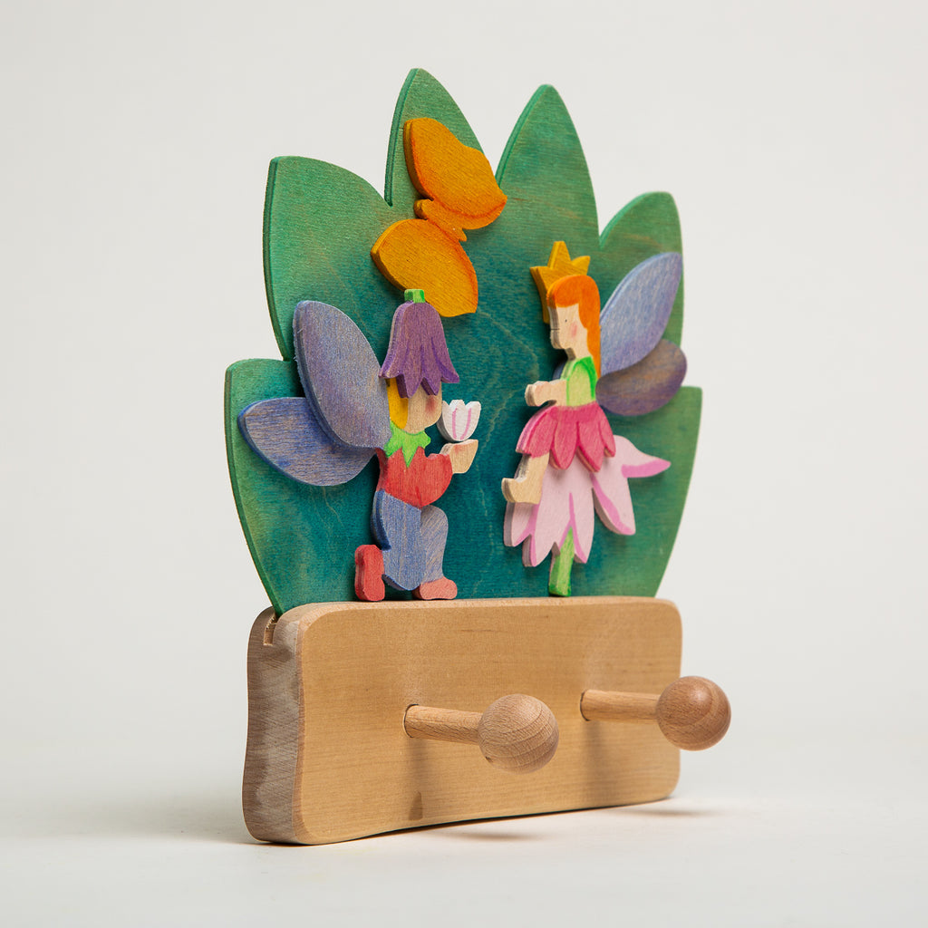 Fairy Coat Rack - Ostheimer Wooden Toys - The Acorn Store - Décor